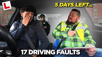 He FAILED His Driving Mock Test TERRIBLY 😭 | Only 5 Days Left
