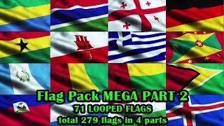 Flag Pack MEGA Part 2 | Motion Graphics - Videohive template