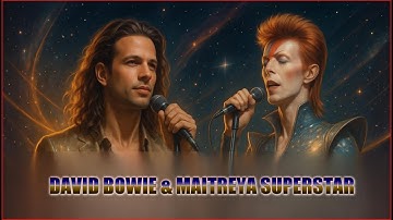 🎶🌍 DAVID BOWIE & MAITREYA SUPERSTAR -  To Infinity and Beyond -  A Tribute Playlist Maitreya Music🎶🌍