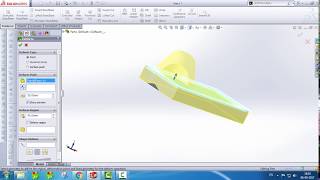 Solidworks Tutorial.....How To Use Deform Tool (Point, Curve To Curve, Surface Push).