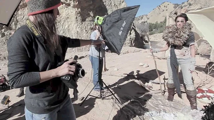 Behind the scene - The Circle Photoshoot - Marie-L...