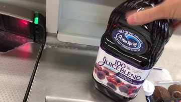 RCSS self checkout 2020. Juice and muffins