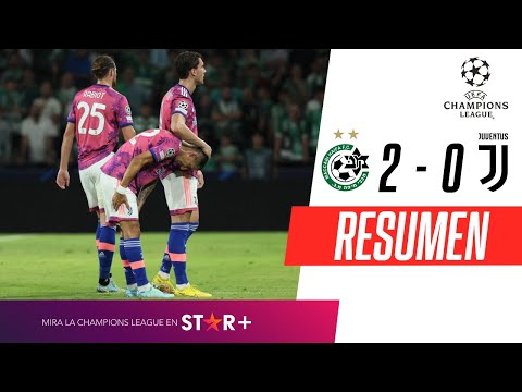 ¡LESIÓN DE DI MARÍA Y DURA DERROTA DE LA VECCHIA SIGNORA! | Maccabi Haifa 2-0 Juventus | RESUMEN