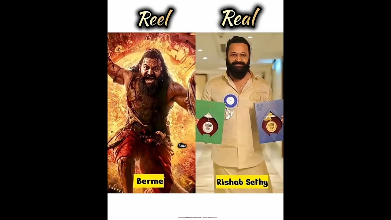 कांतारा(Kantara): Chapter 1 Cast reel & real with name 