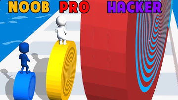 Noob vs Pro vs Hacker | Layers Roll