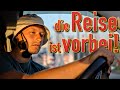 Die reise endet mit grenzkontrollen und 30 stunden autofahren  vanlife im camper van vorbei