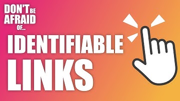 How do you know when text is a link? Here