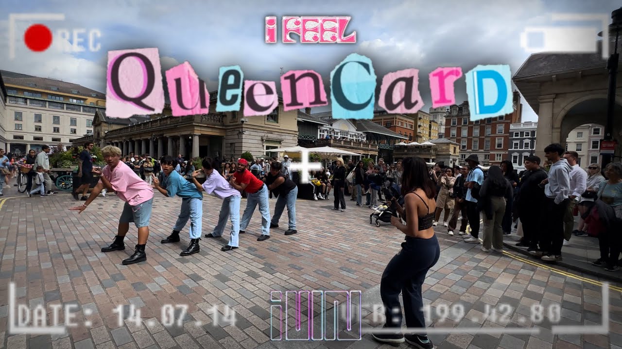 KPOP IN PUBLIC, LONDON] (G)-IDLE ((여자)아이들) - QUEENCARD, DANCE COVER BY  O.D.C