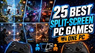 25 Best Split Screen PC Games to Play on One PC