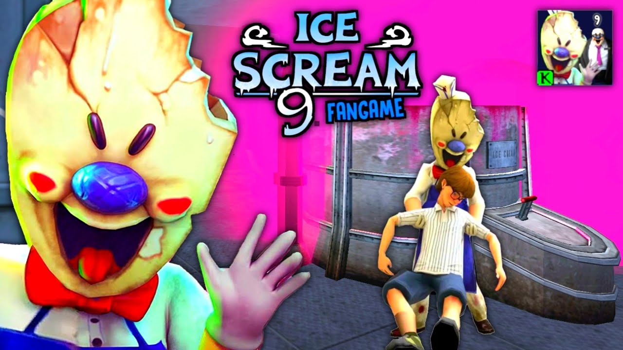 ICE SCREAM 9 FULL GAMEPLAY - Playing New Chapter 😃 Fangame 