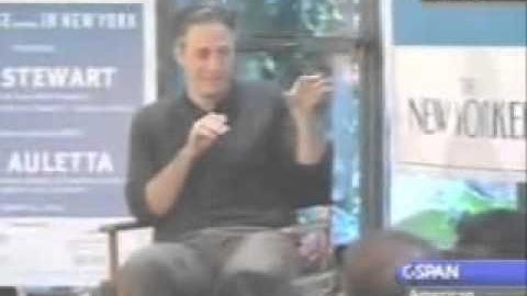 2004 Jon Stewart C-Span Interview Part 7 of 7