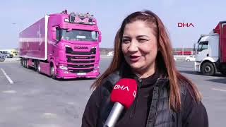 4 Çocuk Annesi Sema Can, Pembe Tirı Ile Uluslararası Taşımacılık Yapıyor