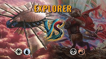 MTG Explorer - Azorius Aggro by Yhwach VS Rakdos Aggro by Mussum