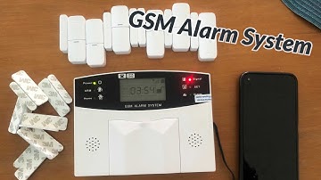 Wireless GSM Alarm System #homesecuritysystem #alarmsystems