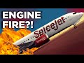 SpiceJet ENGINE FIRE after takeoff, Or WAS IT?!