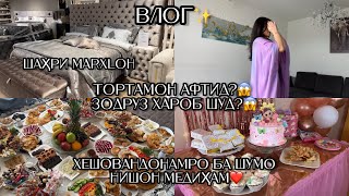 Влог✨Сафар ба шахри Marxloh🛍️Зодрӯзи ҷиянам Алия❤️Дастархони Тоҷикии хонаи тағоиҷонам❤️