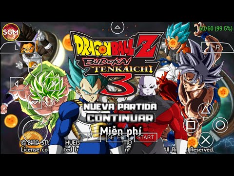 Cách tải game DRAGON BALL Z TENKENCHI TAG TEAM MOD SUPER BROLY V.15