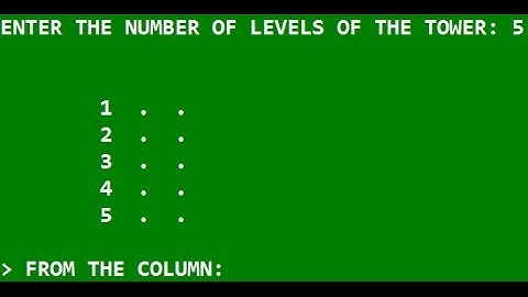 Tower Of Hanoi || C++ || Without Graphics