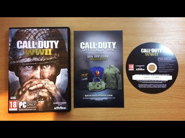 Call of Duty: WWII PC Box Art Cover by moj007