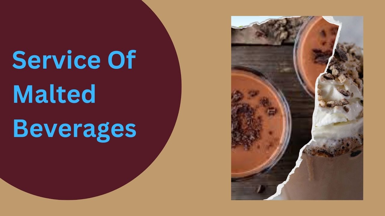 Service Of Malted Beverages 50 YouTube
