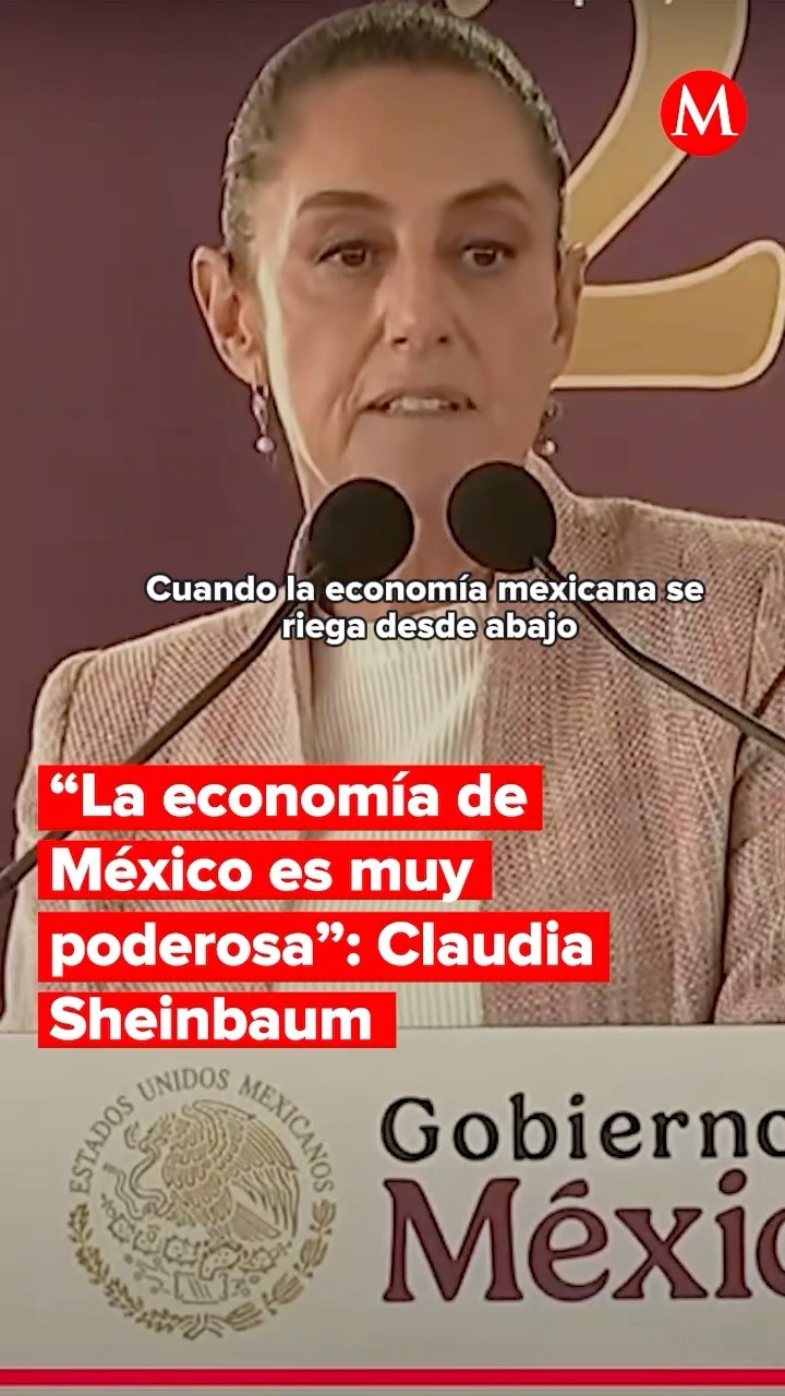 “La economía de México es muy poderosa”: Sheinbaum tras imposición de aranceles por EU