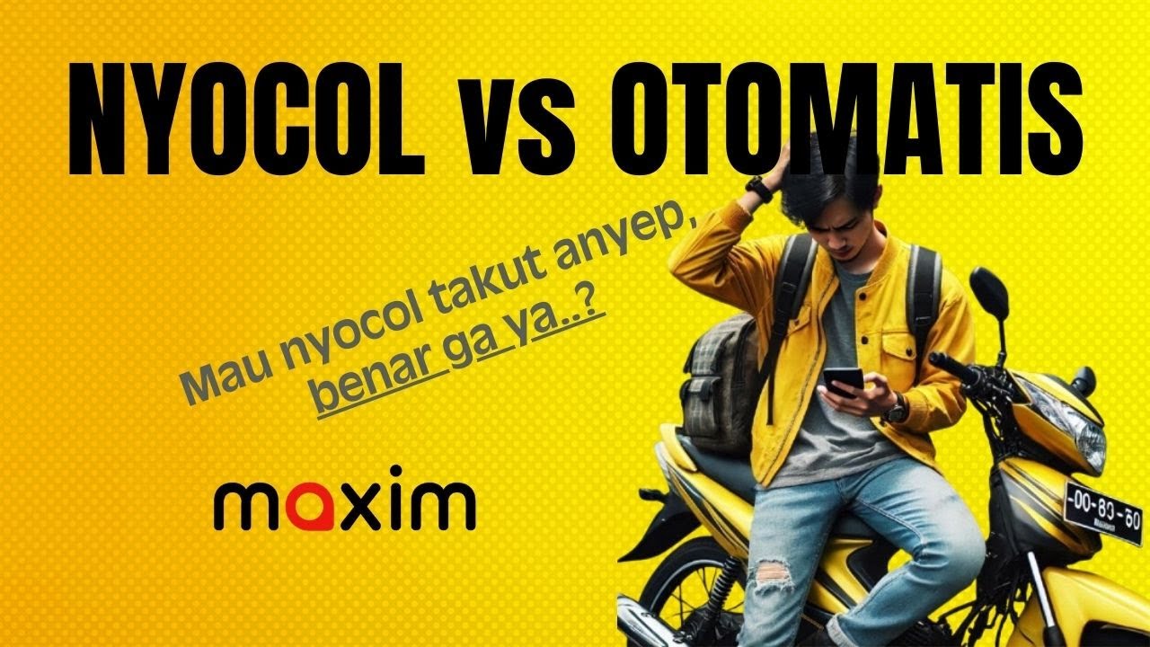 Apakah Sering Nyocol Orderan Akun Maxim Jadi Anyep ǀ Tutorial Maxim Driver Bike