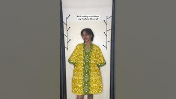 Trendy Bubu Gown Sewing Tutorial