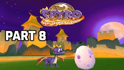 Spyro 3: Year of the Dragon (PS1) full playthrough 117% (all skill points) - Part 8