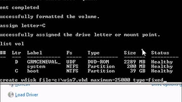 WIN7: Install Windows 7 onto a clean disk and VHD