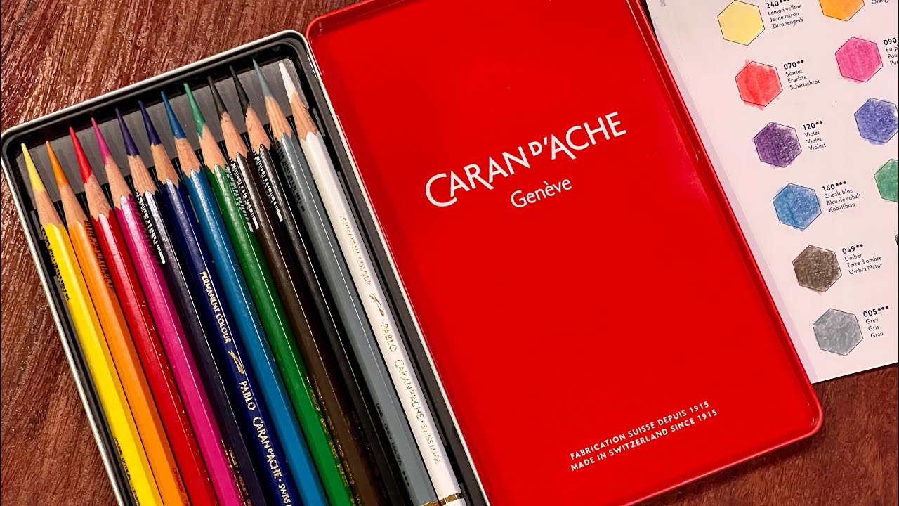 Which Colored Pencils are Better? Caran d'Ache Luminance Vs Prismacolor  Premier