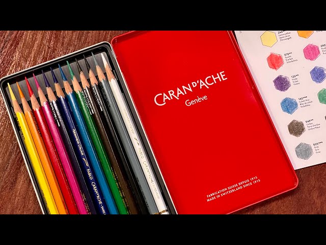 The Great Colored Pencil Comparison! First up: Caran d'Ache Pablo