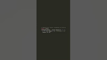Reshape Tensors in PyTorch Easily!