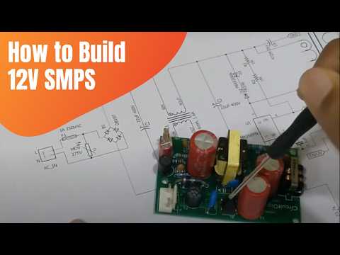 How To Build A 12V, 15W SMPS Circuit On PCB