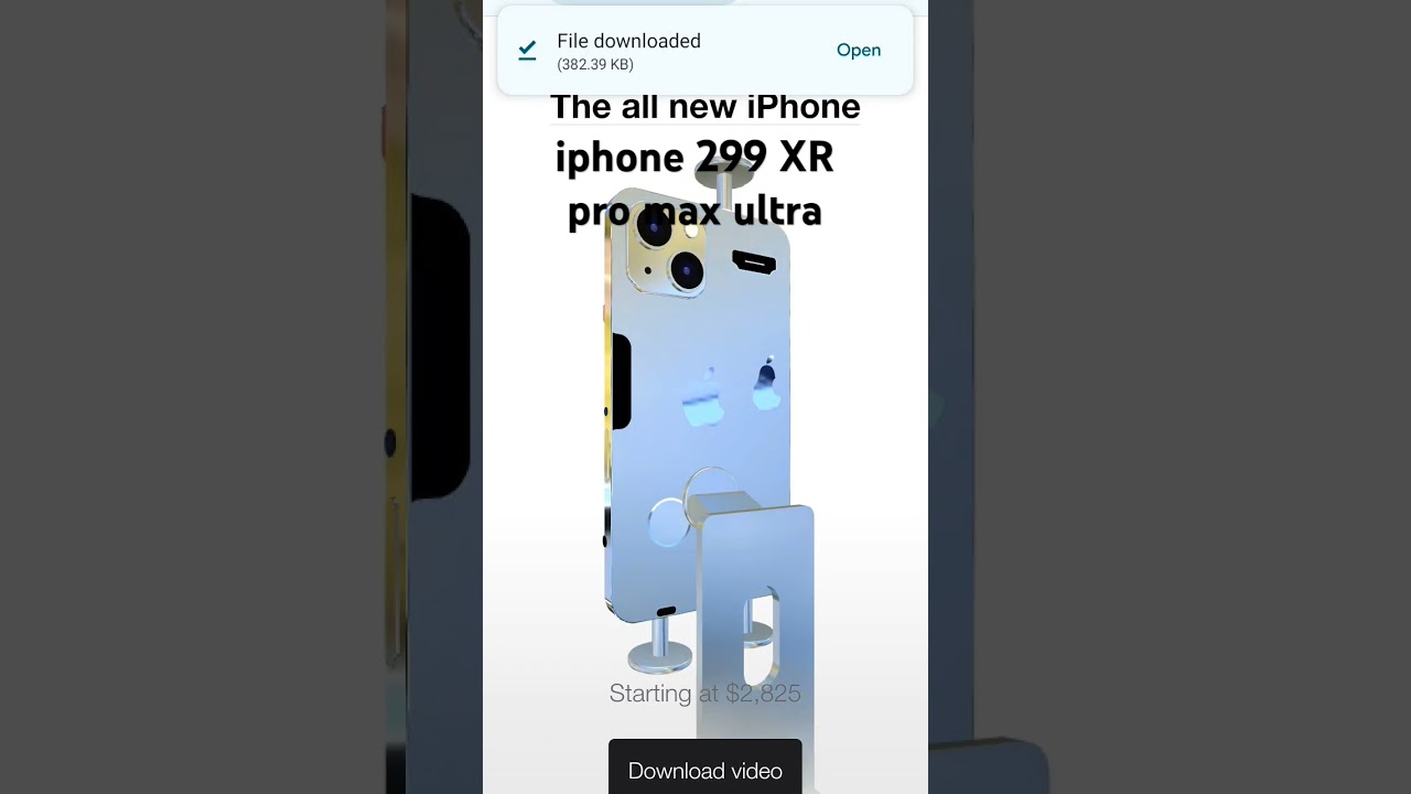 iphone 299 xr pro max ultra starting at 2,825$