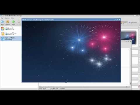 Install Fedora 17 on VirtualBox