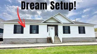 Incredible 3 Bedroom Modern Farmhouse MODULAR HOME Complete w/ Dream Layout!