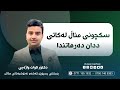 سکچونی مناڵ لەکاتی ددان دەرهاتندا دکتۆر ئاوات واژەیی 