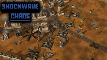 C&C Generals Zero Hour - C&C: Shockwave Chaos - USA Unfair Air General / A10 Warthog Madness