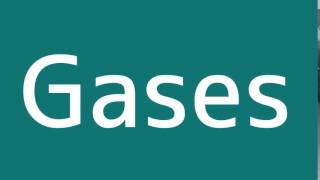 How to say Gases in Spanish