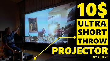 Testing the Cheapest Ultra Short Throw Projector