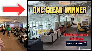 I Tried 2 British Airways Galleries Lounges at Heathrow — The Winner Wasn't Close