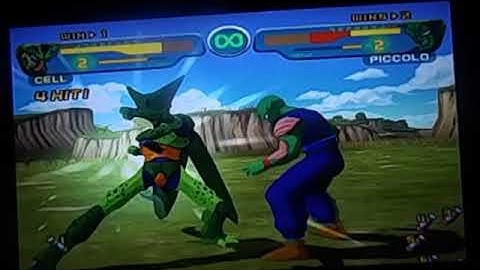 Dragon Ball Z Budokai(Gamecube)-Cell vs Piccolo