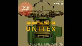 Rib interlock knitting machine