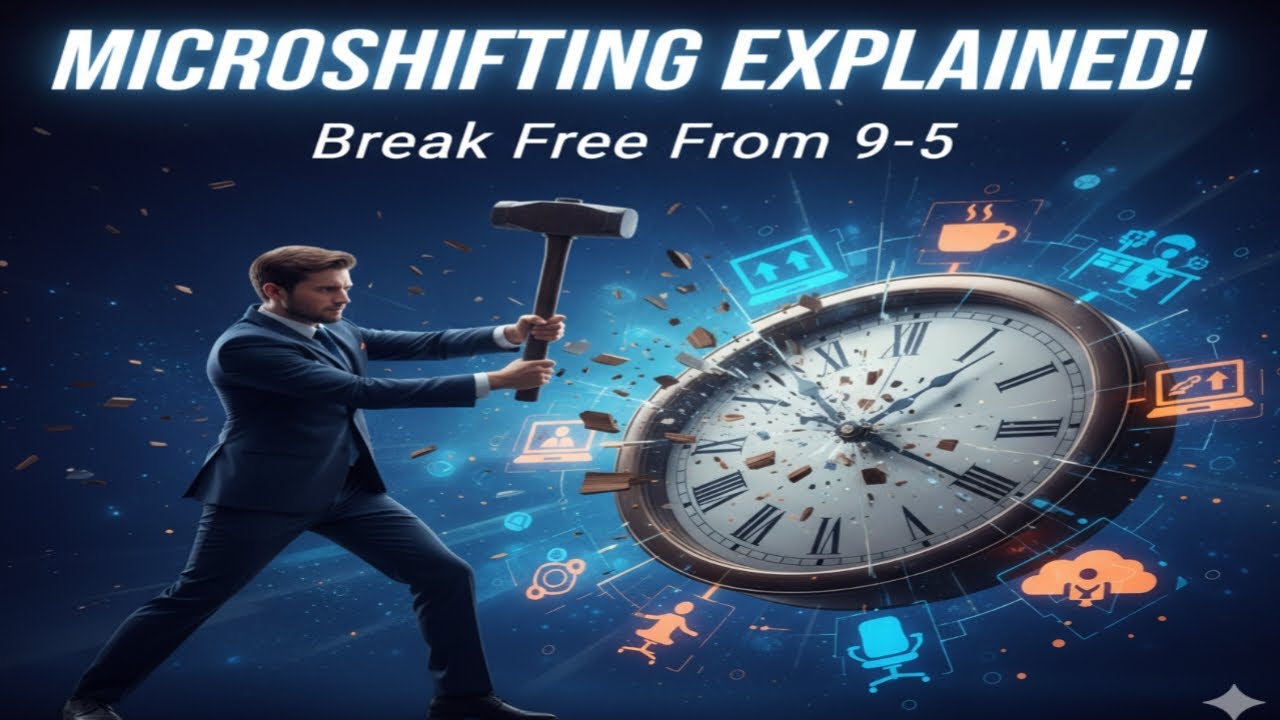 Microshifting Explained: The End of 9-to-5 ? | ⏰ Boost Productivity & Work-Life Balance