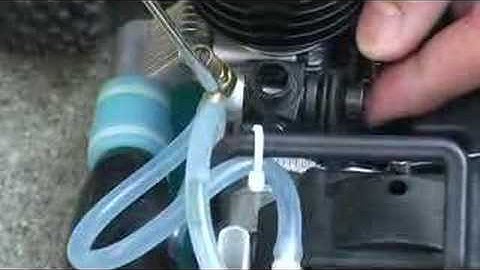 1/10 Scale  nitro Break-In Process