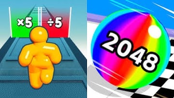 Tall Man Run | Ball Run 2048 - All Level Gameplay Android,iOS - NEW MOD APK MEGA UPDATE GAMEPLAY