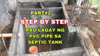 PAANO MAG LAGAY NG PVC PIPE SA SEPTIC TANK vigan project VIDEO#51