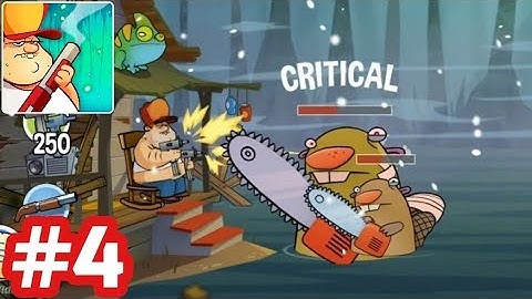 Swamp Attack - Gameplay Walkthrough - Part 4 Episode 1 (Level 16 - 18) Boss iOS/Android