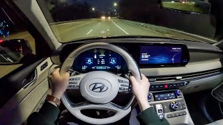 2023 Hyundai Palisade Calligraphy - POV Night Drive (Binaural Audio)