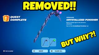 SAD NEWS..!! FORTNITE REMOVED IT!!